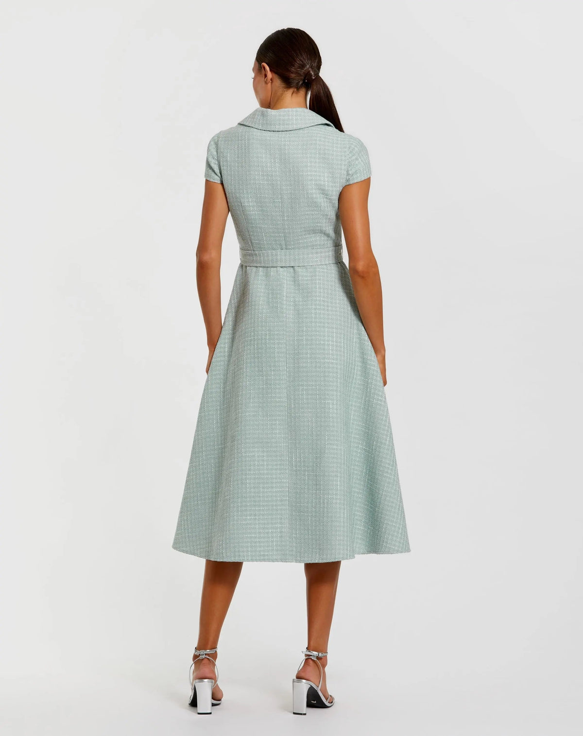 Women's Blue Midi Dress - 81199