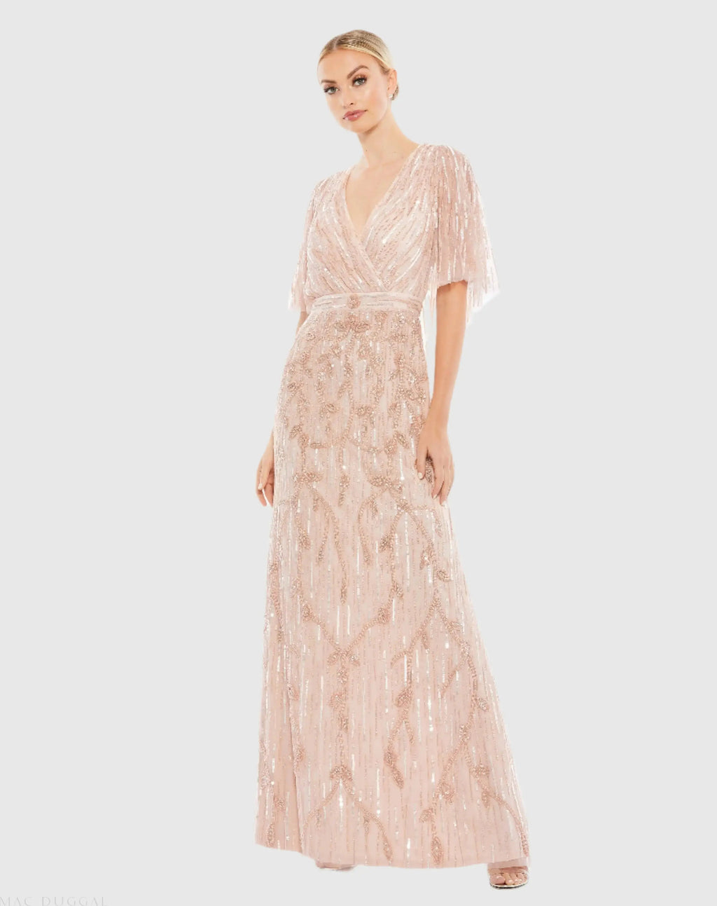 Women's Pink Dress - 9064 Blush