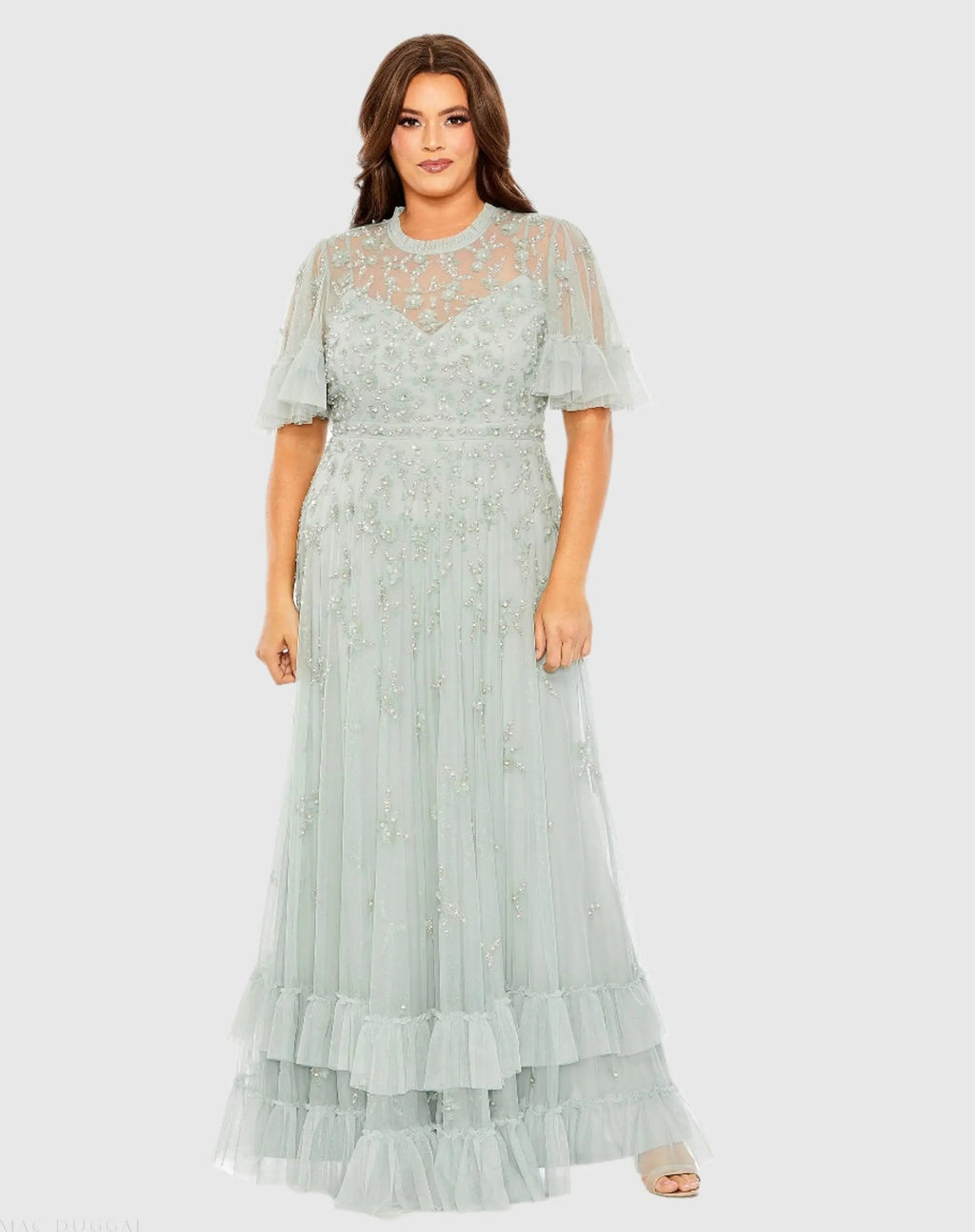 Women's Green Dress - 9227