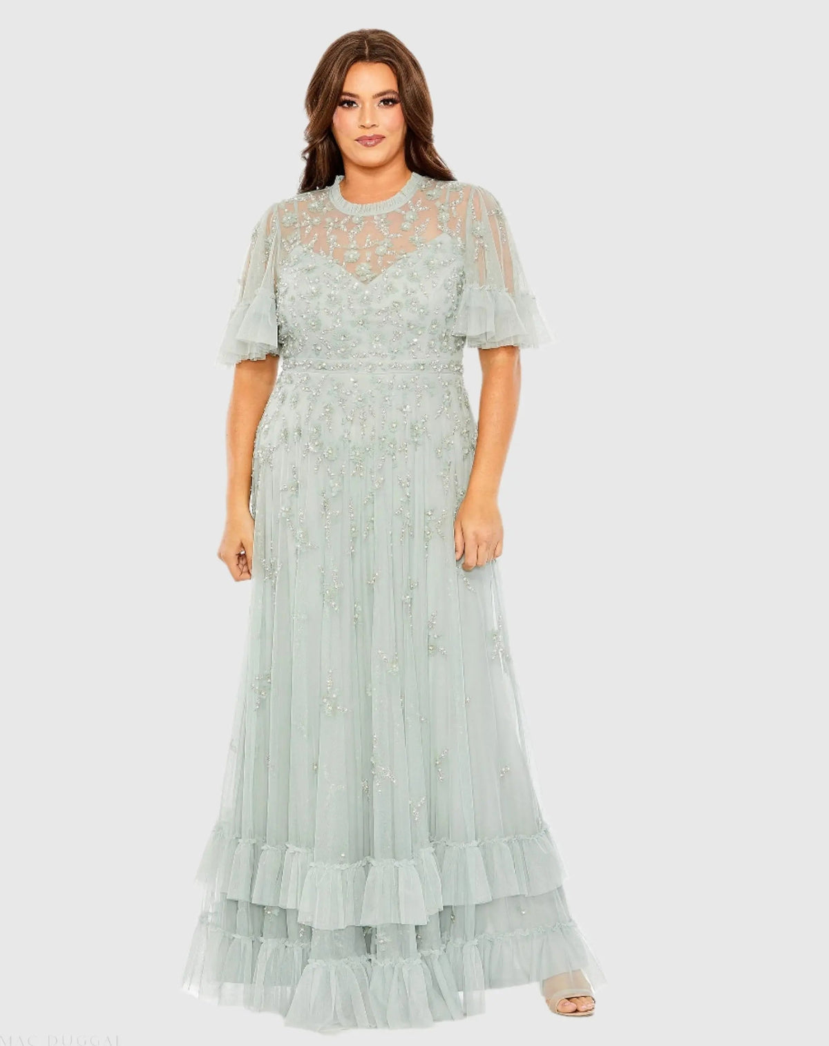 Women's Green Dress - 9227