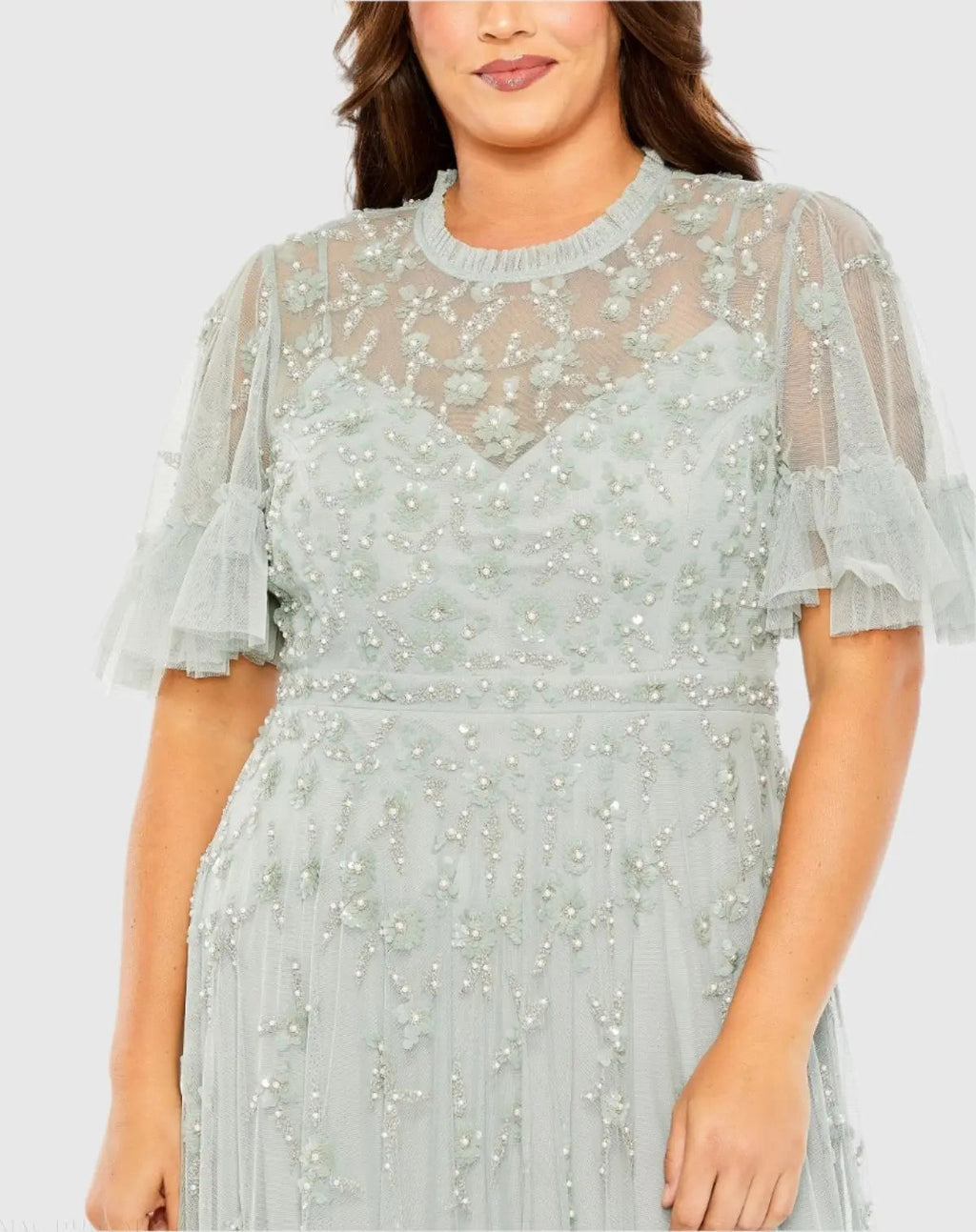 Women's Green Dress - 9227