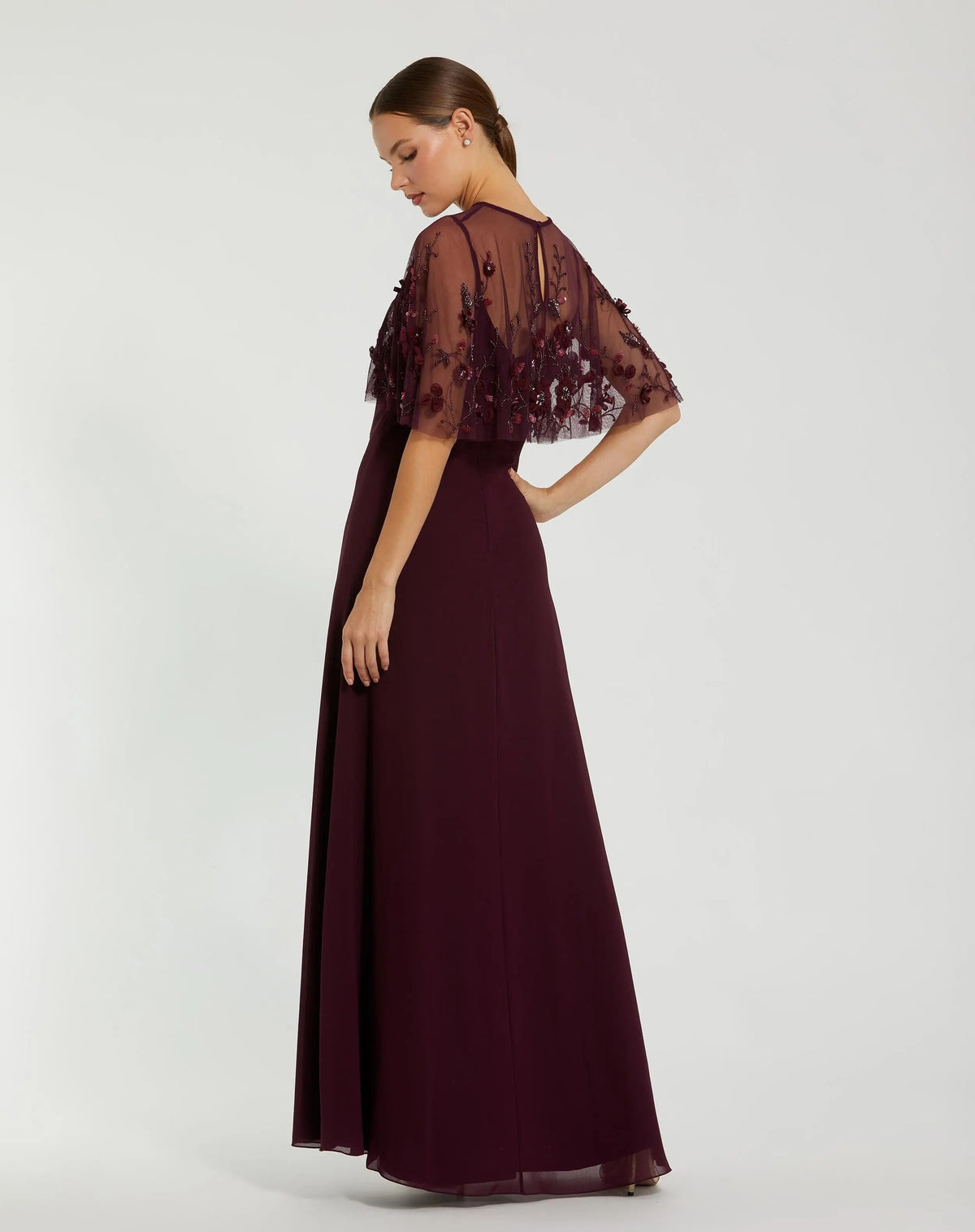 Women's Burgundy Dress Sleeveless