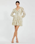 Women's White Mini Dress Ruched