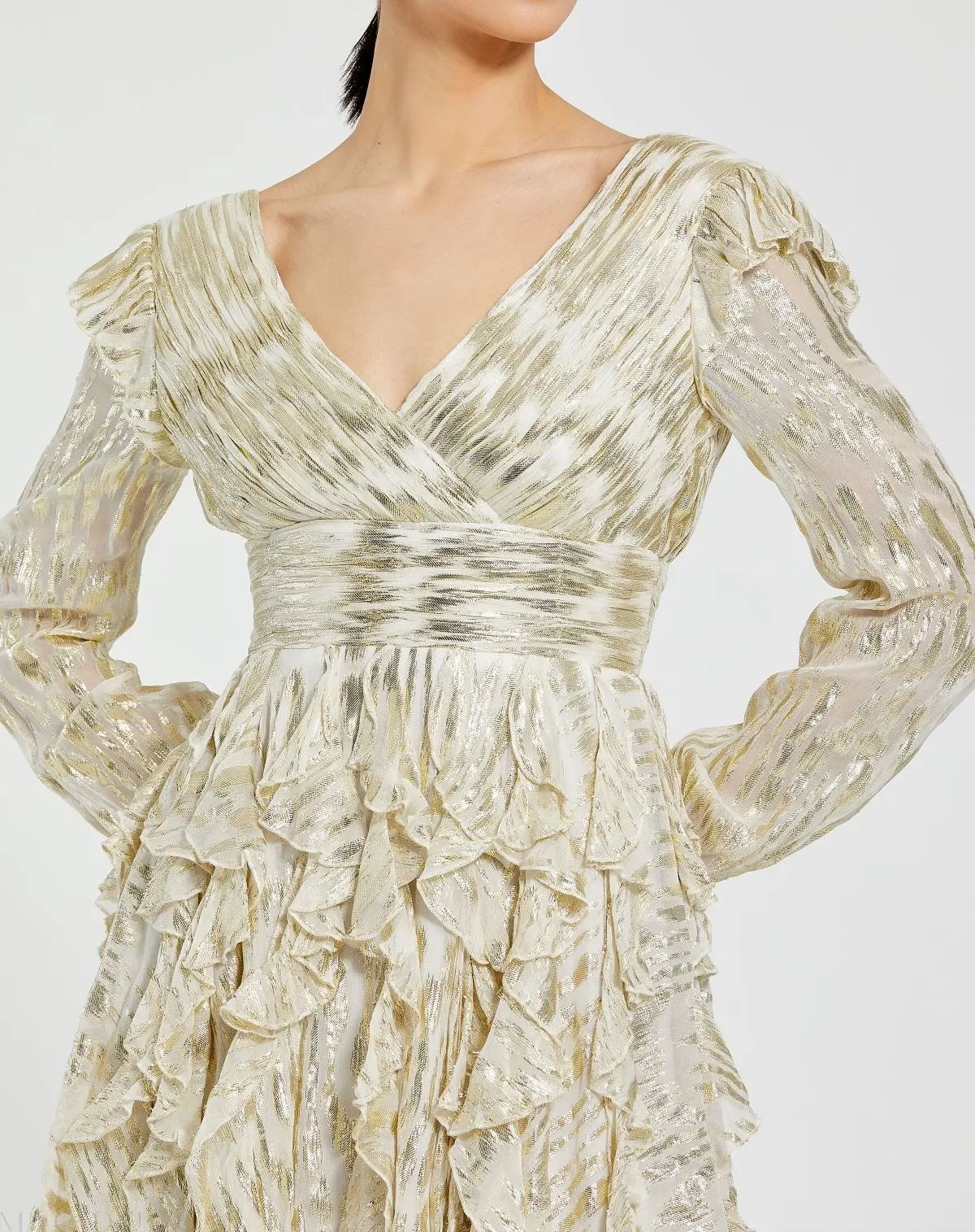 Women's White Mini Dress Ruched