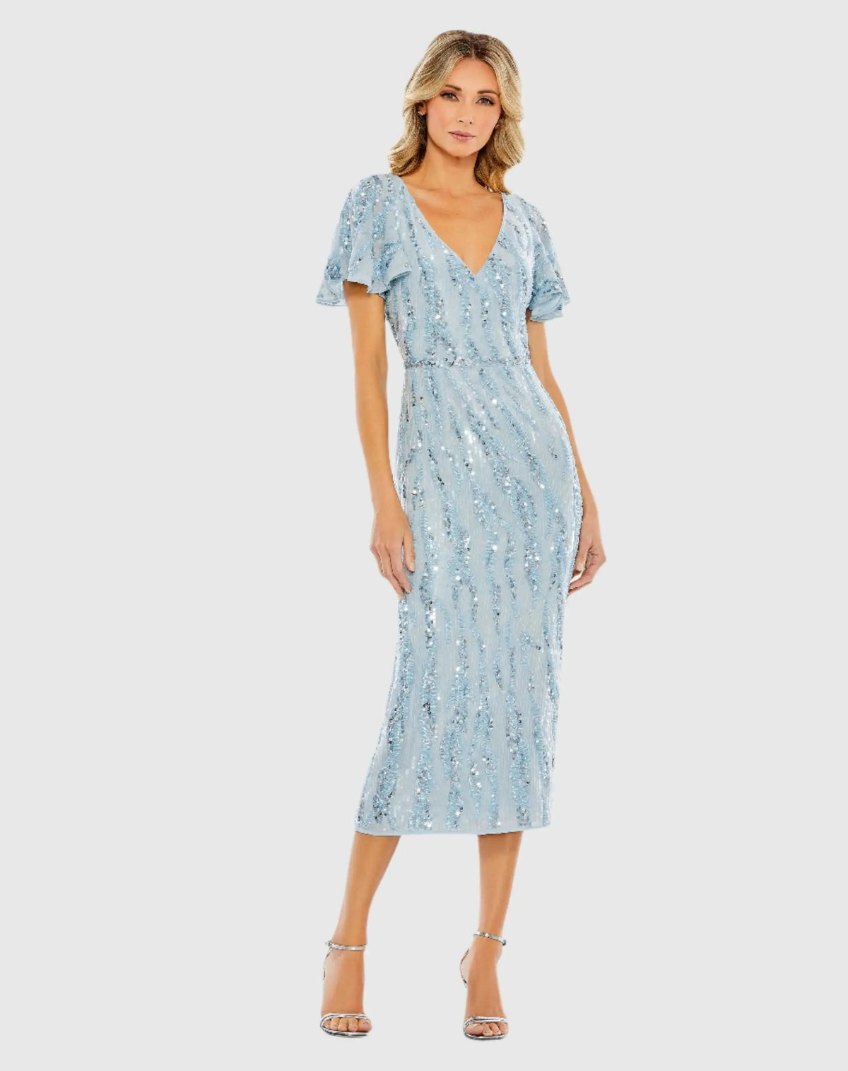 Women's Dress Sequin - Tea Length