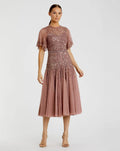 Women's Pink Dress - 93655 Rosewood