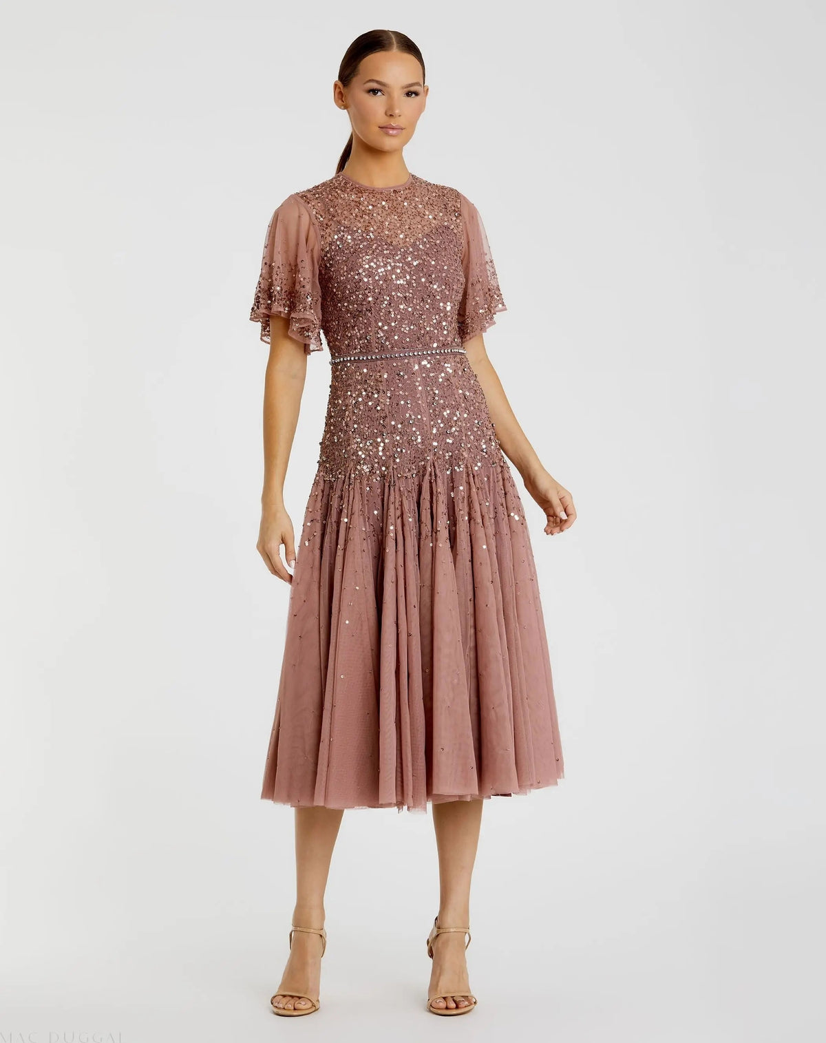 Women's Pink Dress - 93655 Rosewood