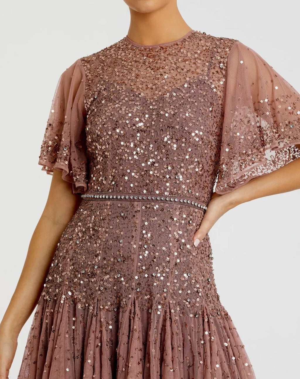 Women's Pink Dress - 93655 Rosewood