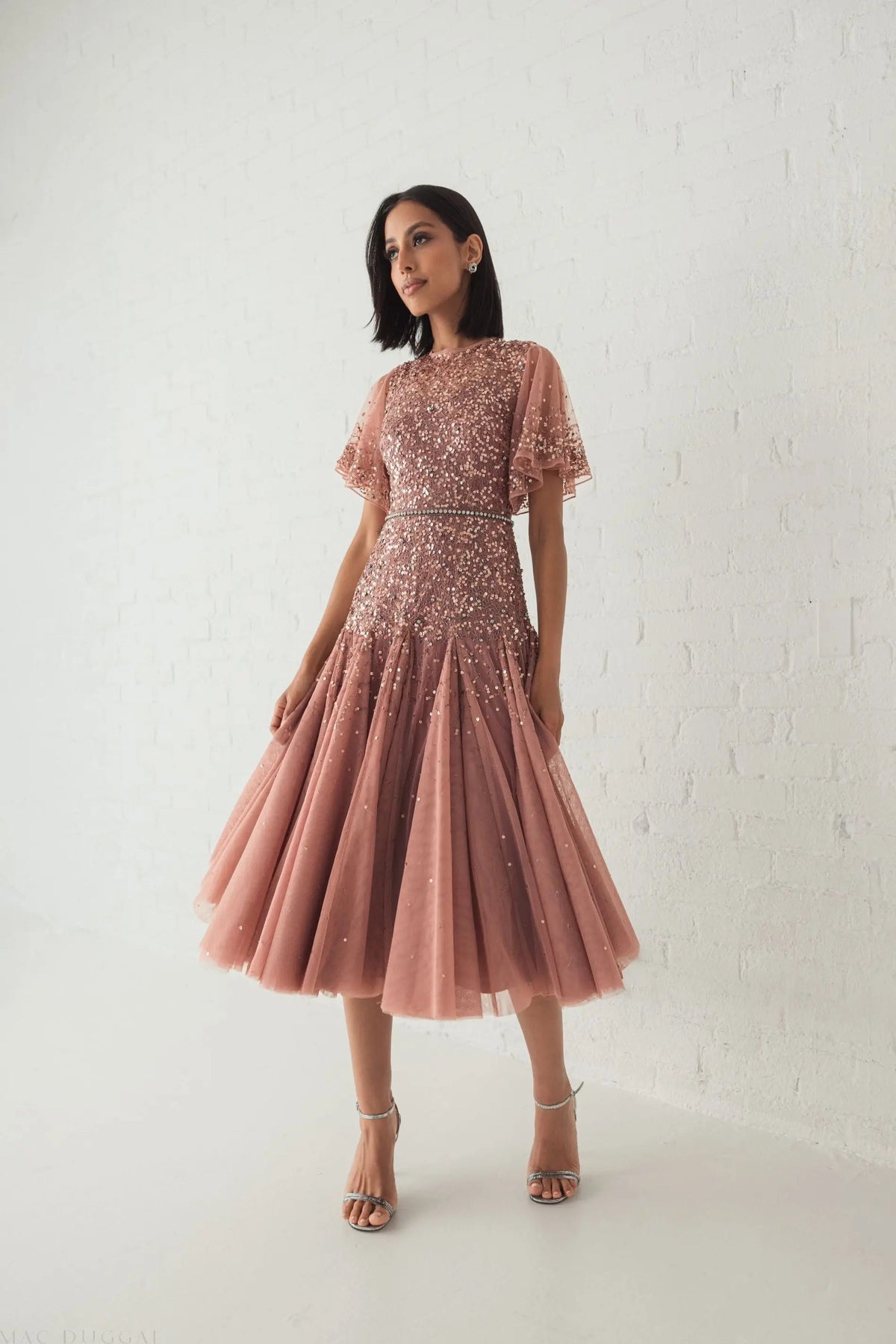 Women's Pink Dress - 93655 Rosewood