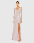 Women's Purple Dress Sequin - 93660 Lavender