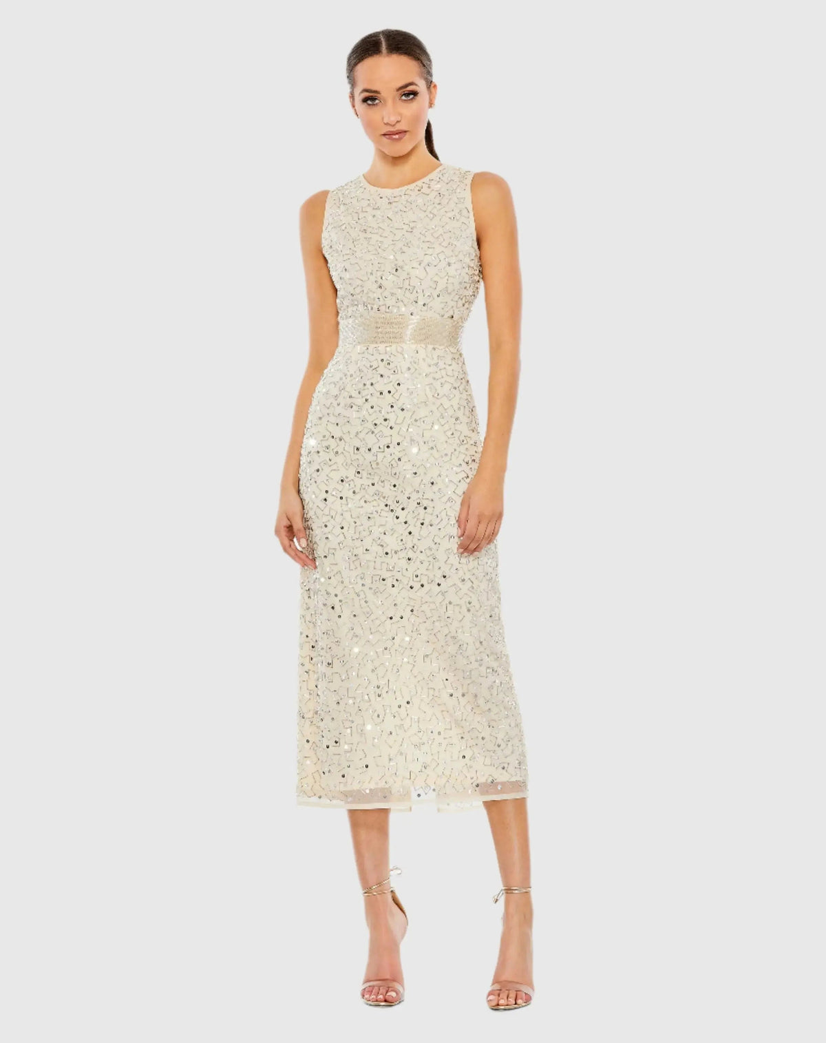 Women's Dress Sleeveless - Sleeveless Column