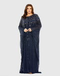 Women's Navy Dress - Navy Mesh