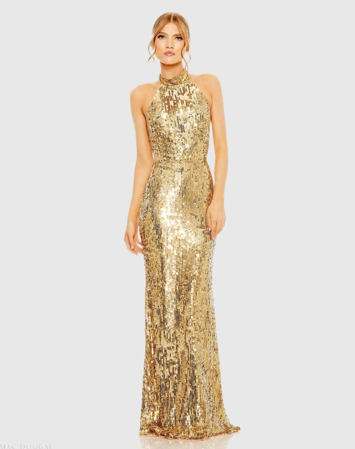 Women's Dress Sequin - Halter
