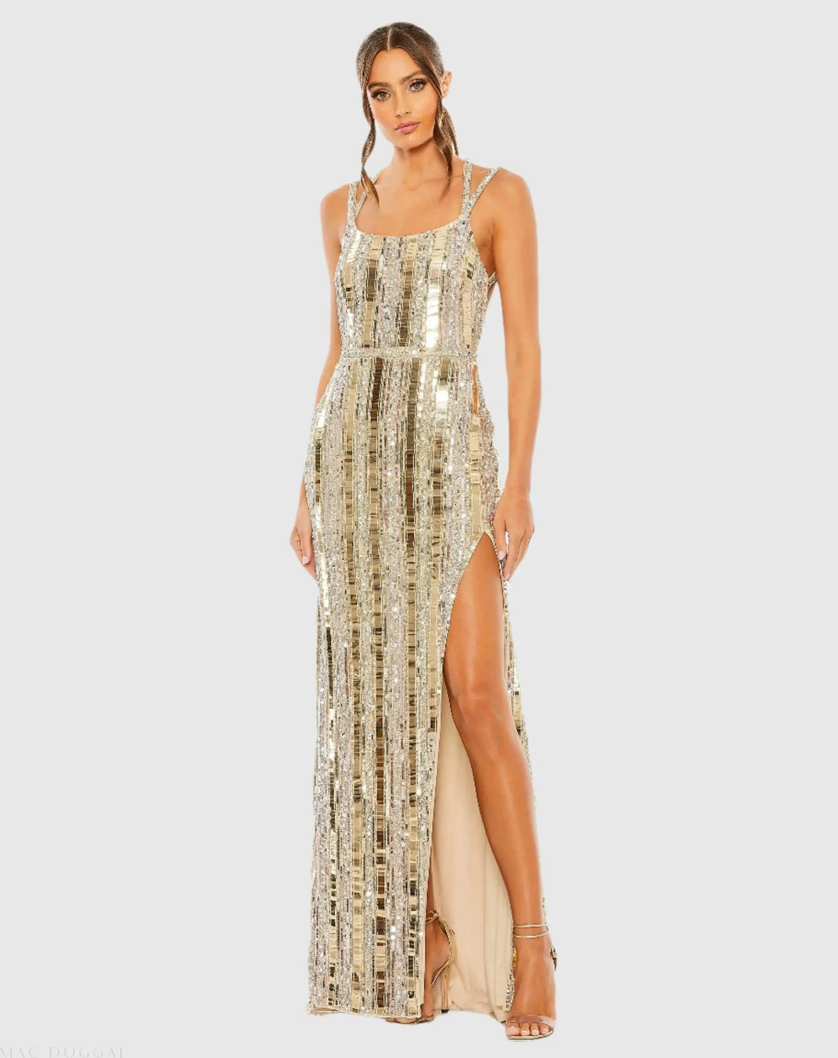 Women's Dress Halter - Back Gown