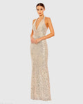 Women's Dress Sequin Halter