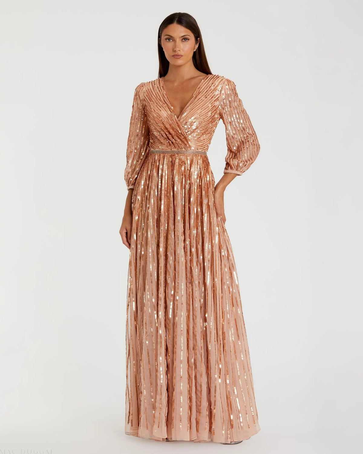 Women's Pink Dress Sequin - Pink Mesh