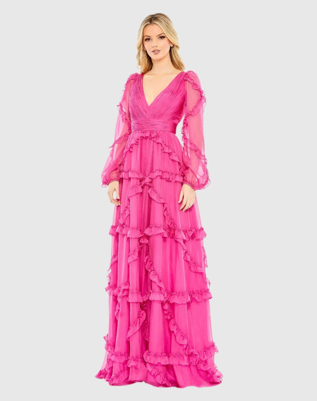 Women's Dress - Line Gown - A Line Gown