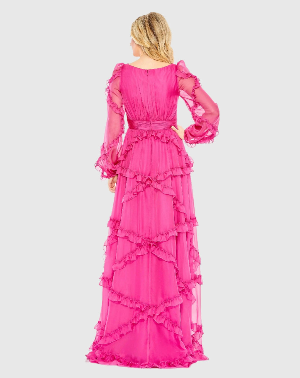 Women's Pink Dress - A68223 Fuchsia
