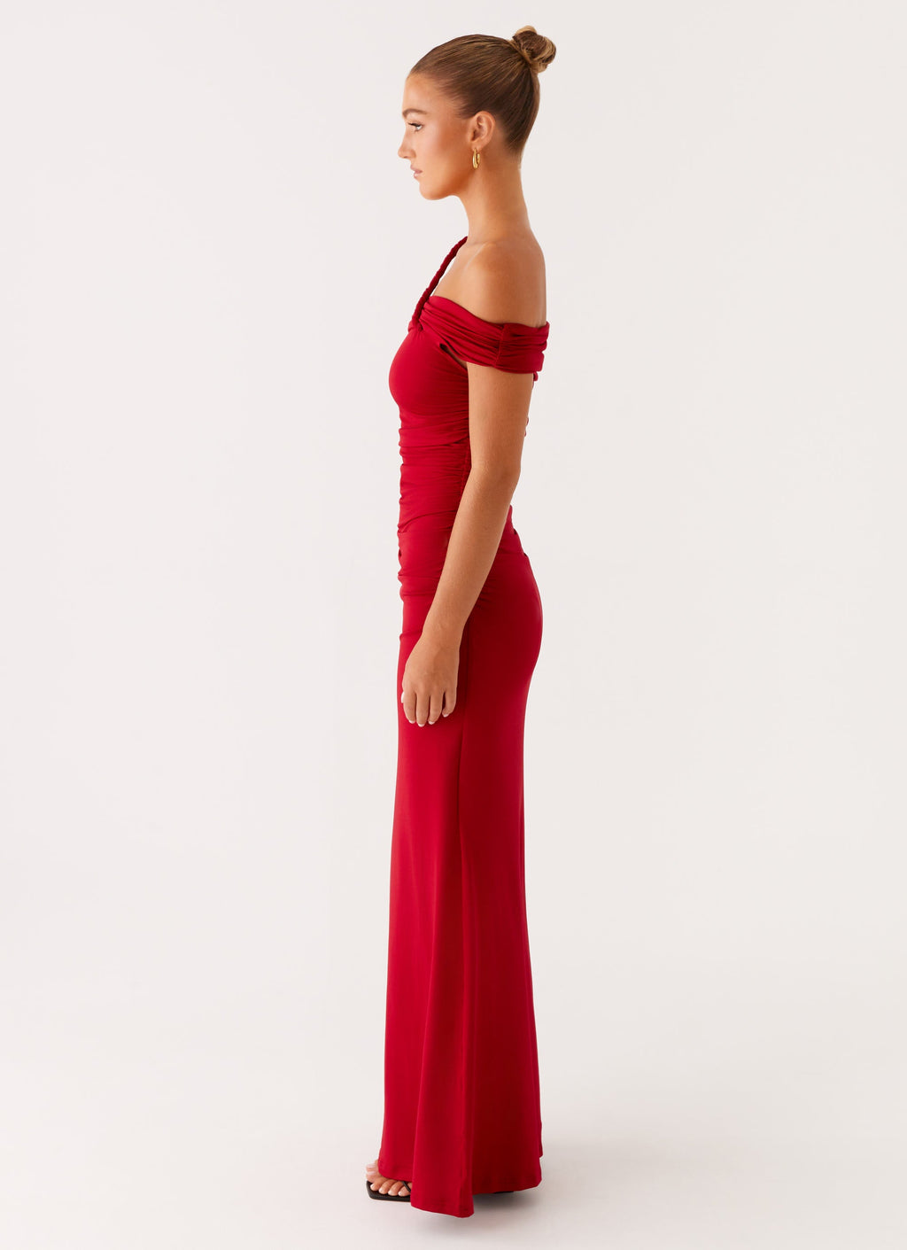 After This Maxi Dress - Raspberry