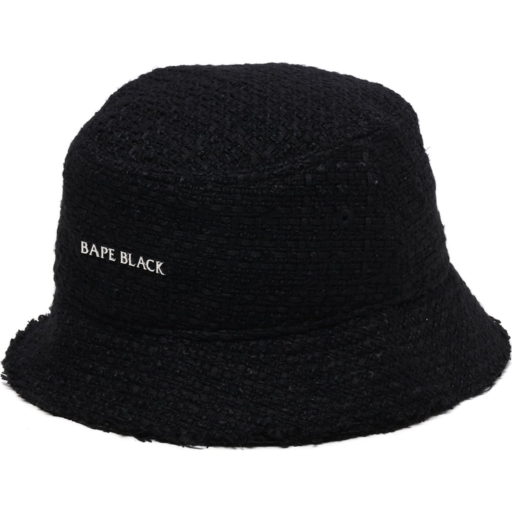 BLACK X NEW ERA LOGO TWEED HAT MENS