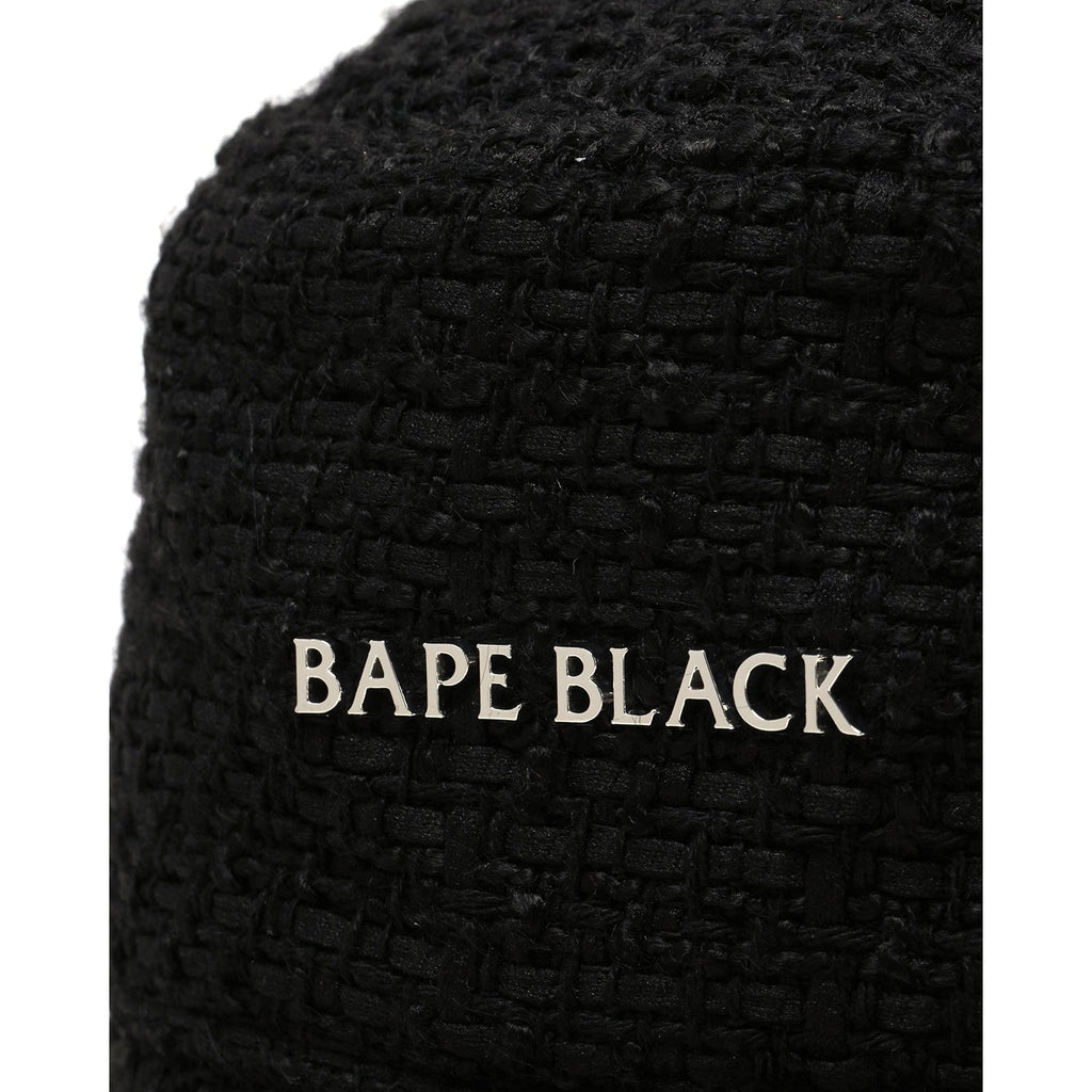 BLACK X NEW ERA LOGO TWEED HAT MENS