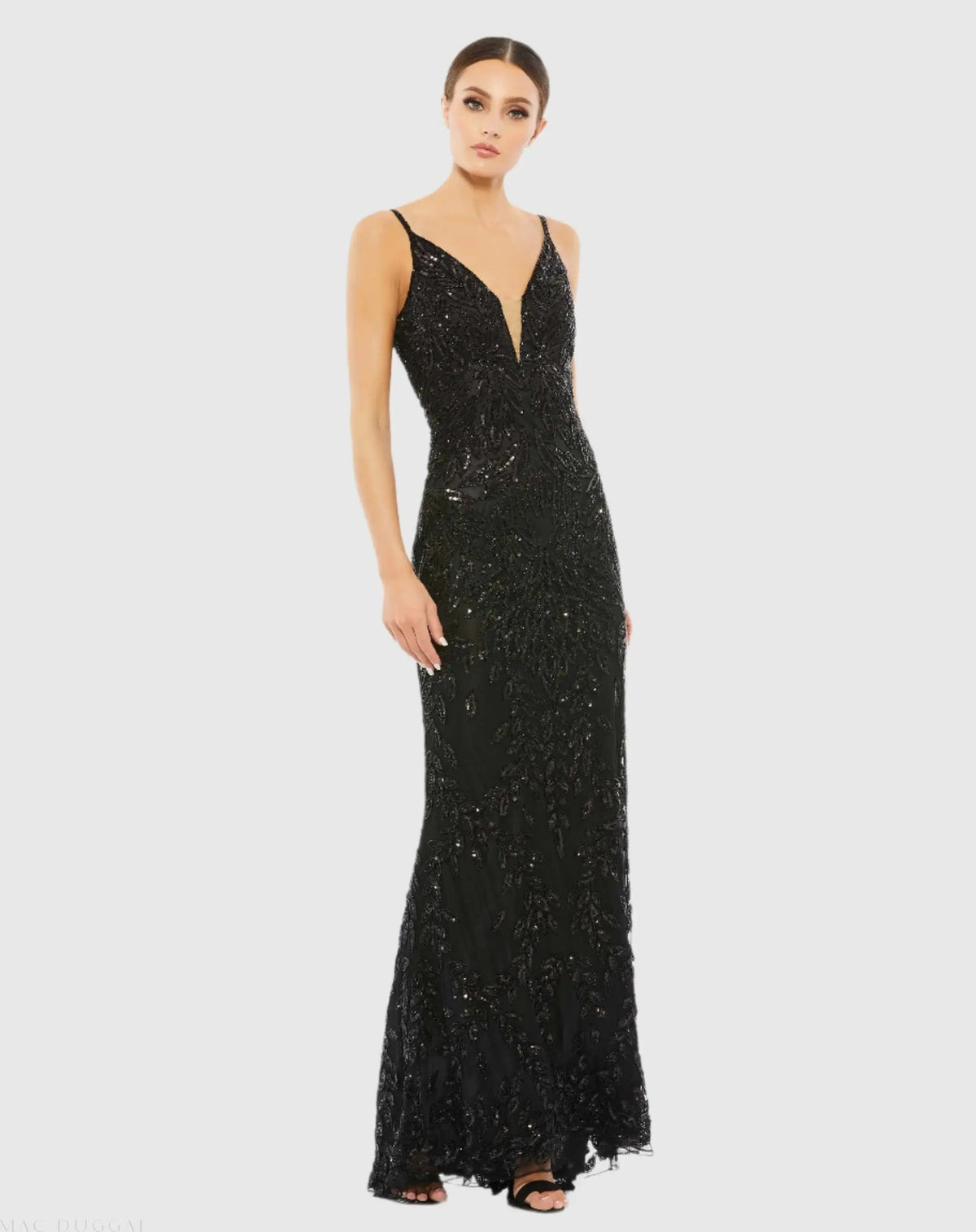 Women's Black Evening Dress Sleeveless for Evening & Special Occasions