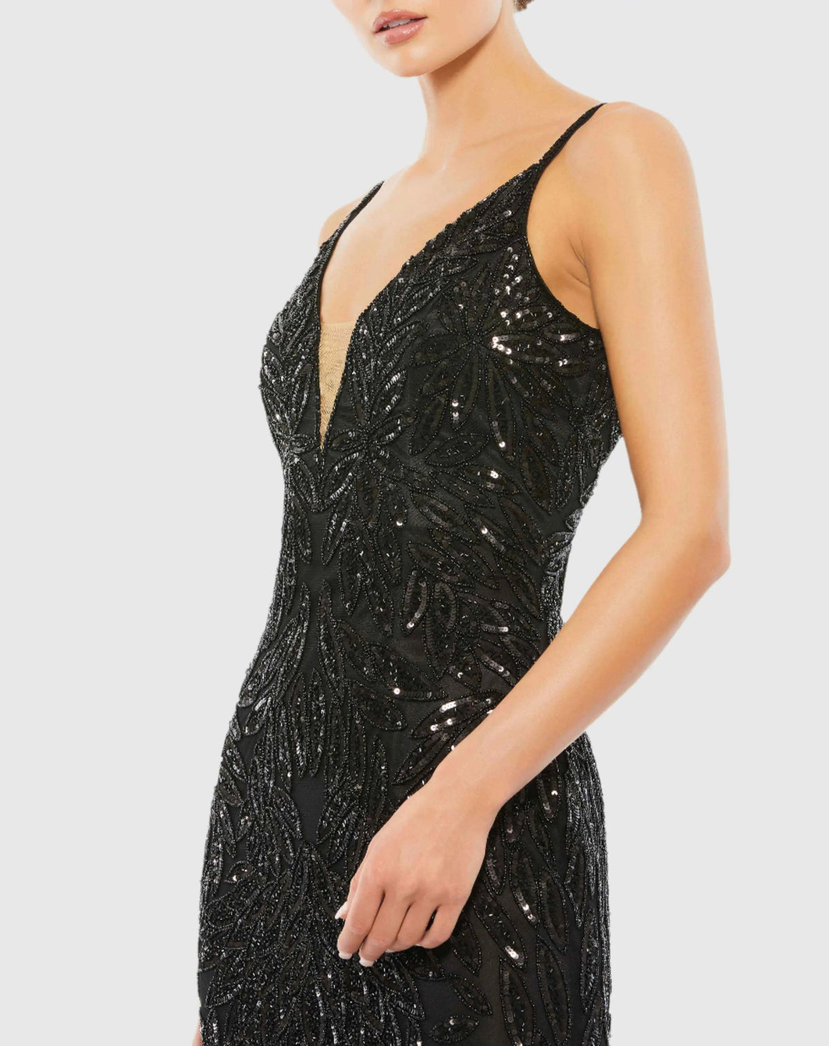 Women's Black Evening Dress Sleeveless for Evening & Special Occasions