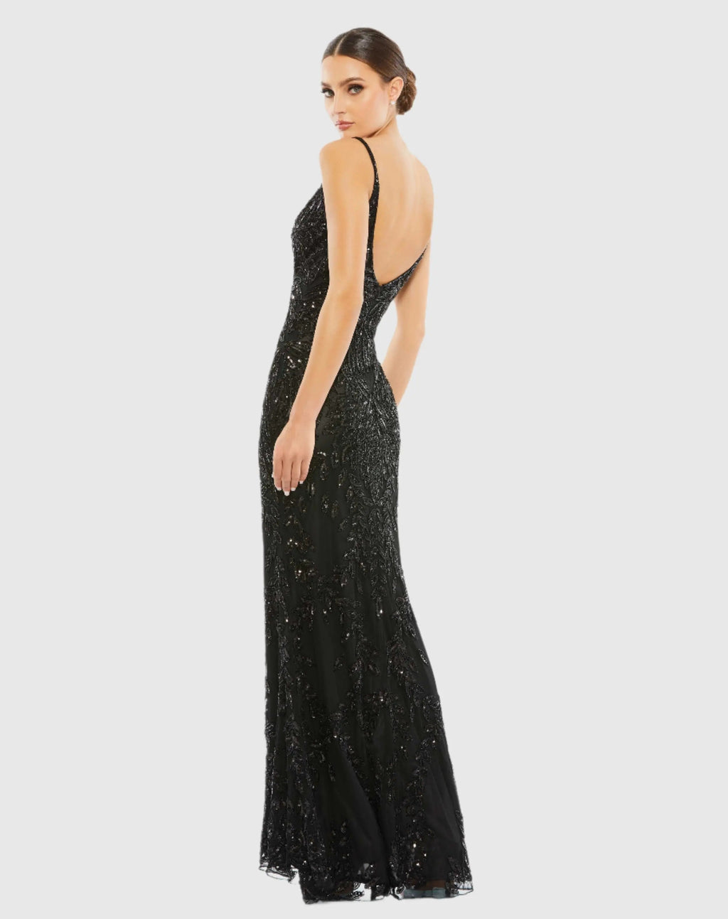 Women's Black Evening Dress Sleeveless for Evening & Special Occasions