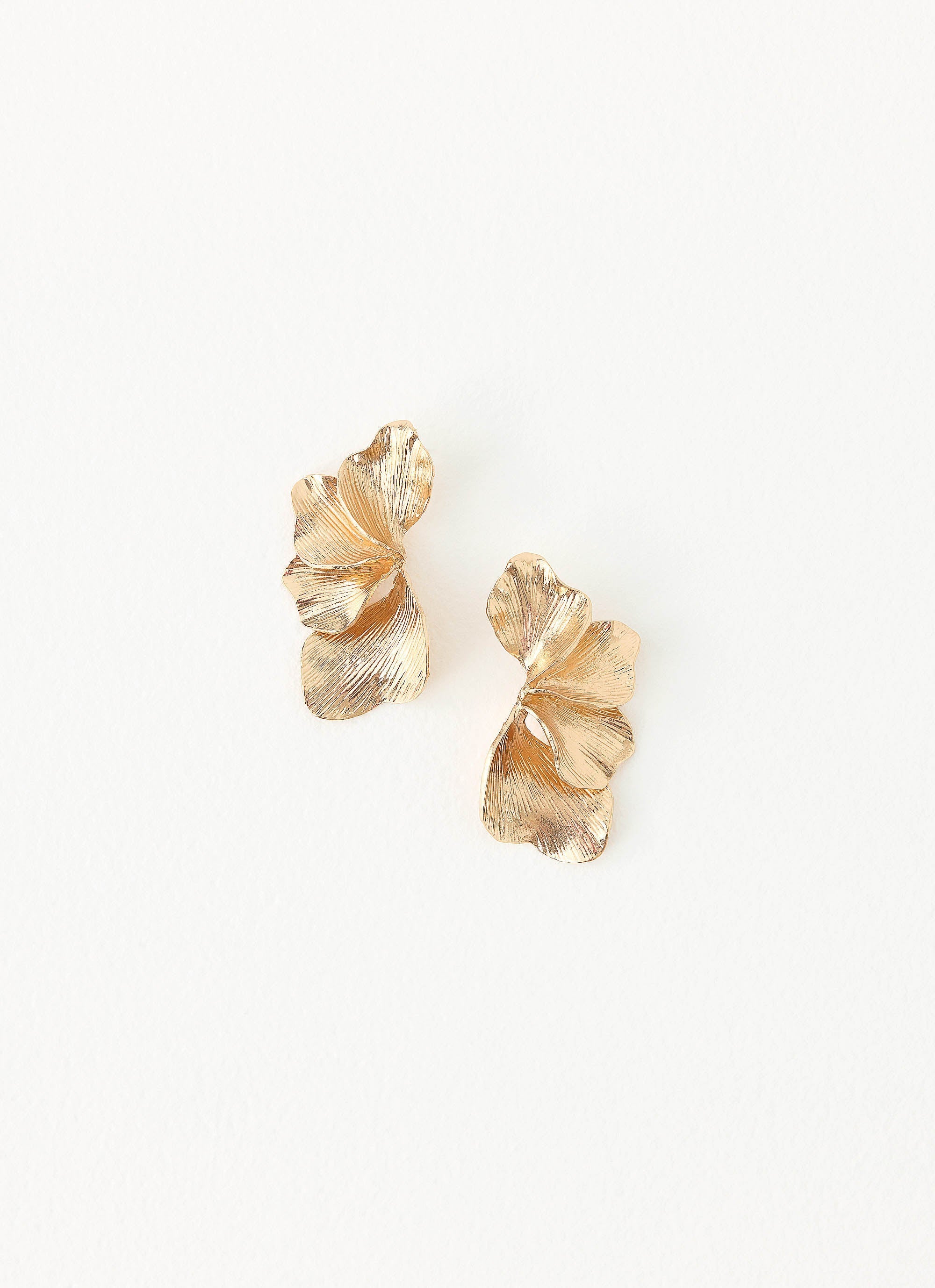 Bloomline Earrings - Gold