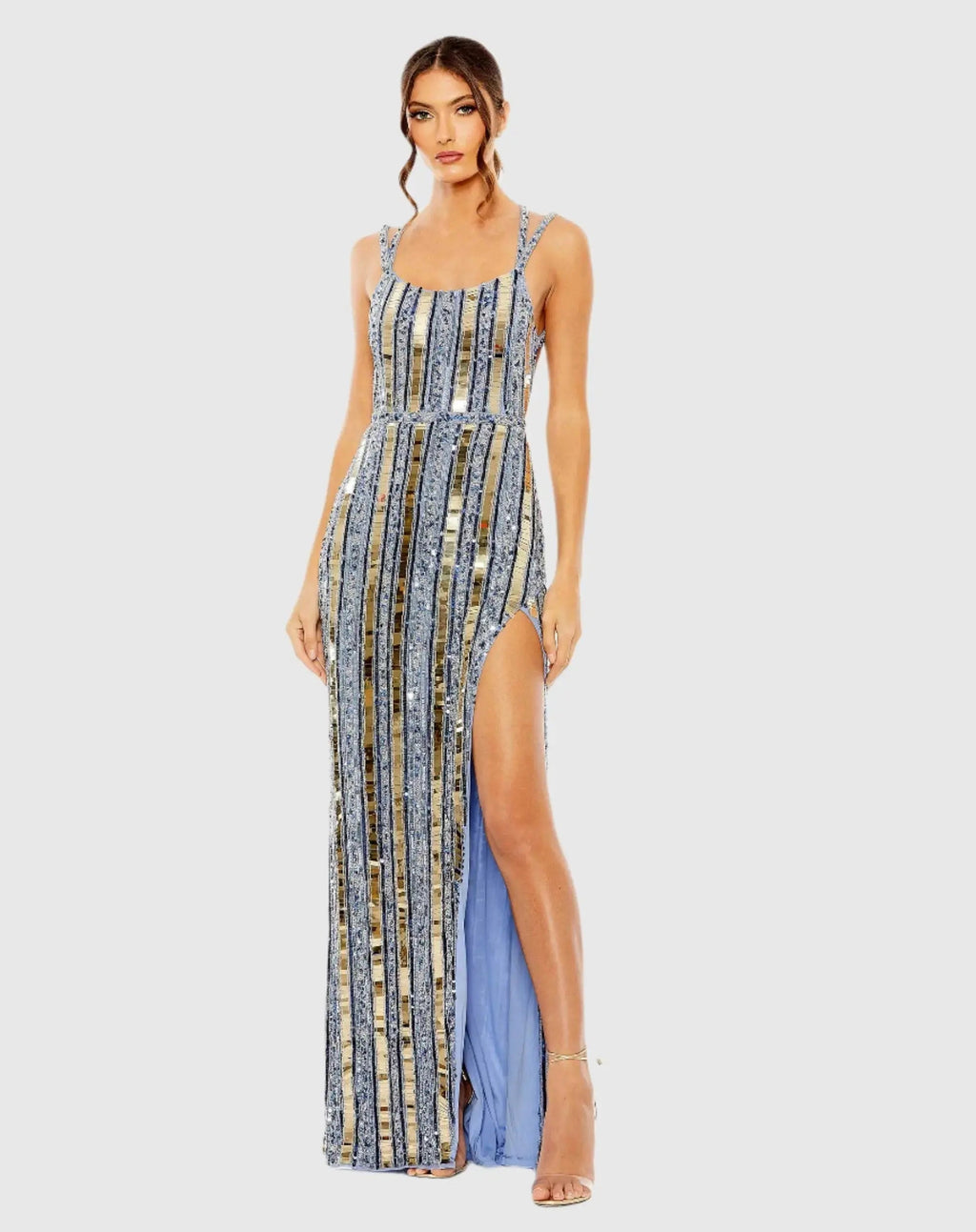 Women's Dress Halter - Back Gown