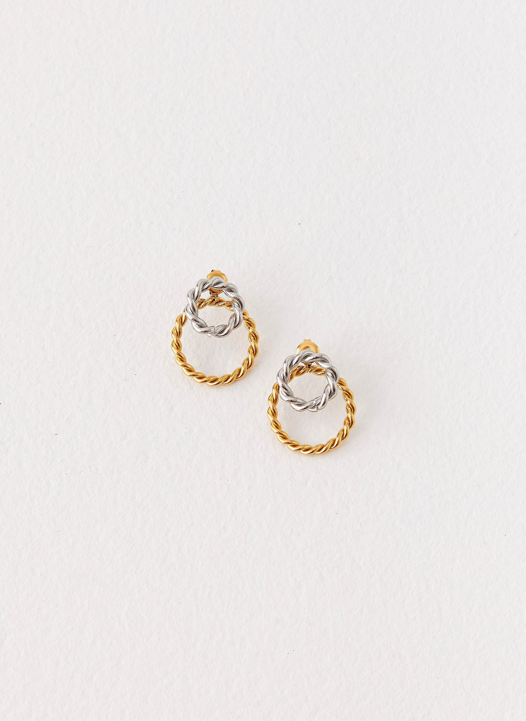 Byron Nights Earrings - Mixed Metal