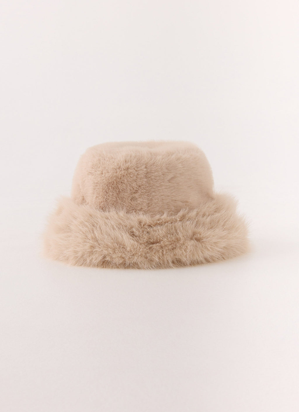 December Bliss Faux Fur Hat - Cream