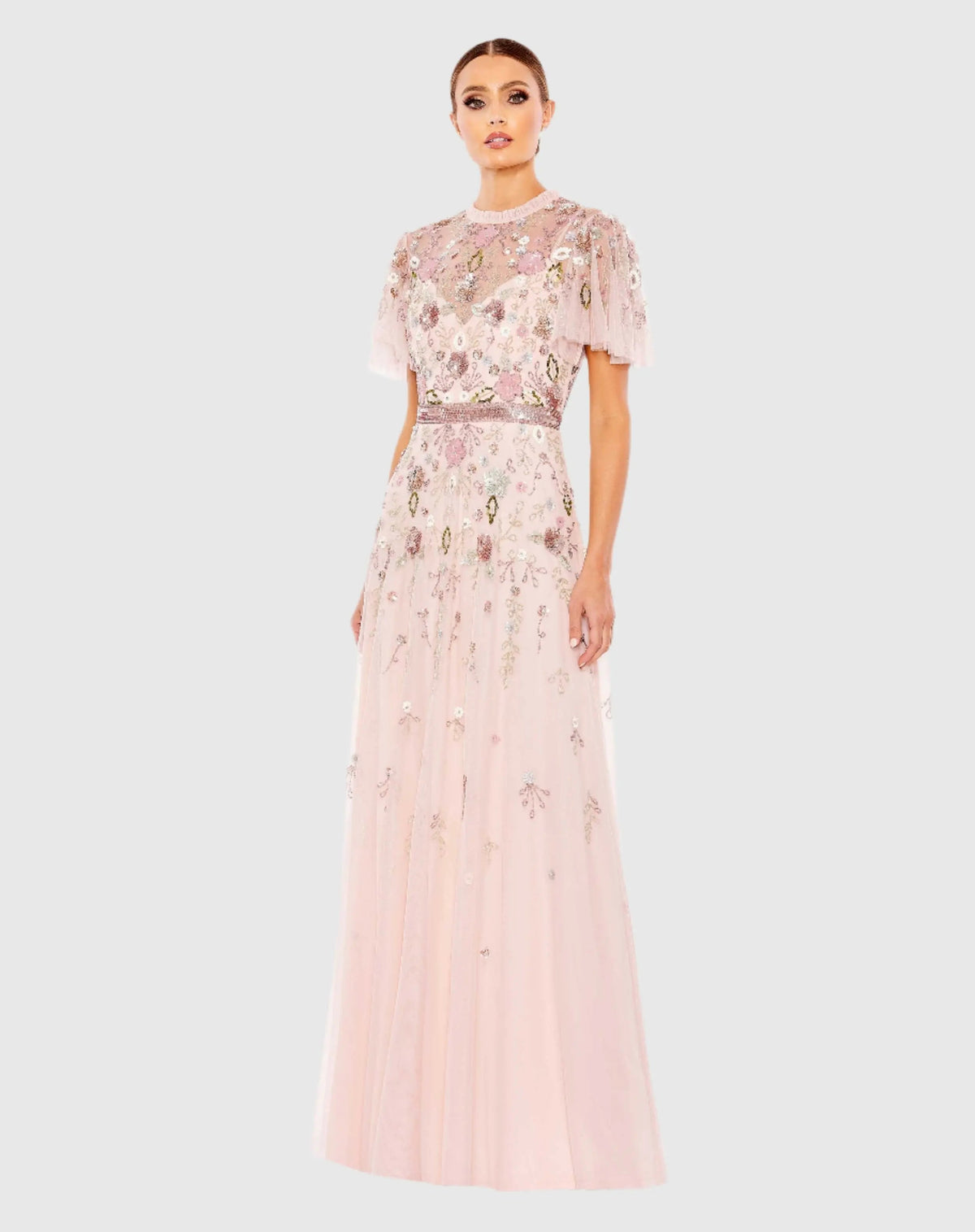 Women's Pink Dress - 9136