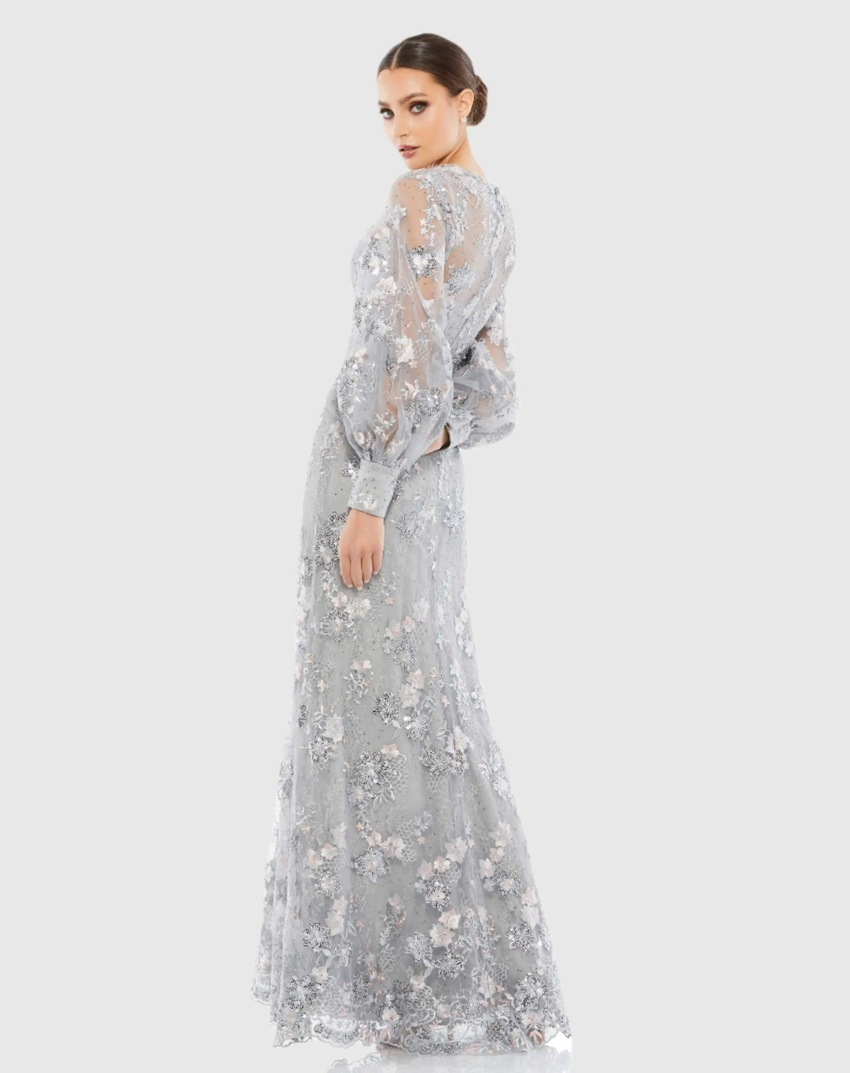 Women's Gray Dress - 67936