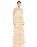 Women's Beige Dress - 8004