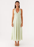 Francesca Midi Dress - Sage