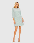 Women's Green Cocktail Dress for Evening & Special Occasions - Green