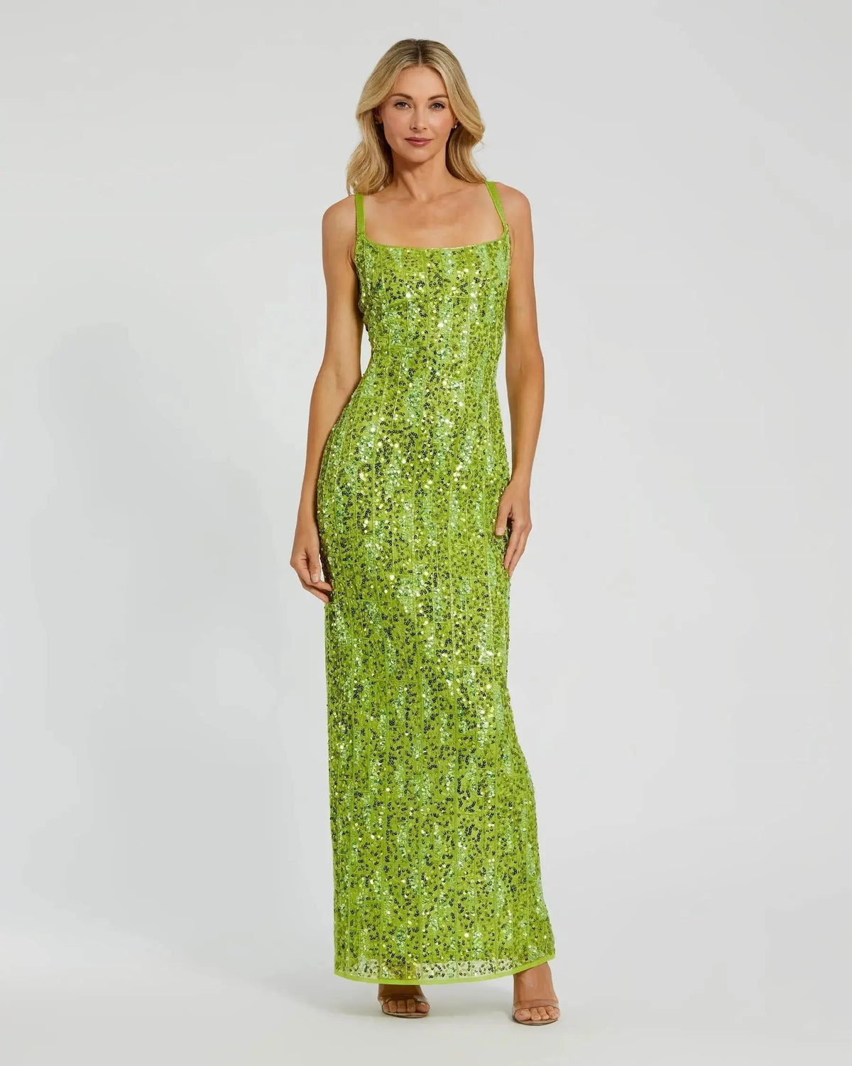 Women's Dress - Gold Sequin