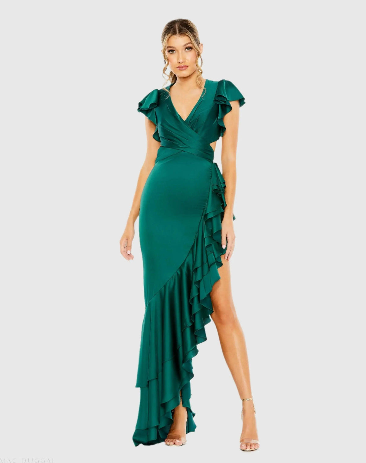 Women's Dress - Gown 1 - Ruffled Gown 1