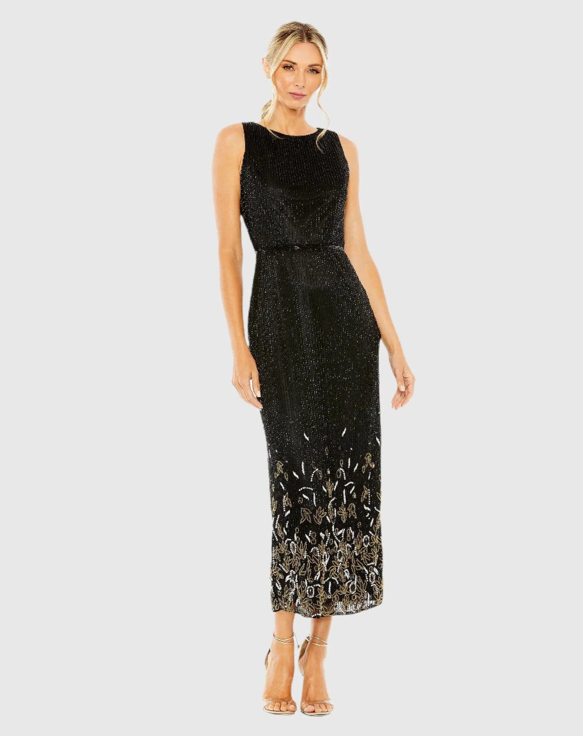 Women's Black Dress - 5796