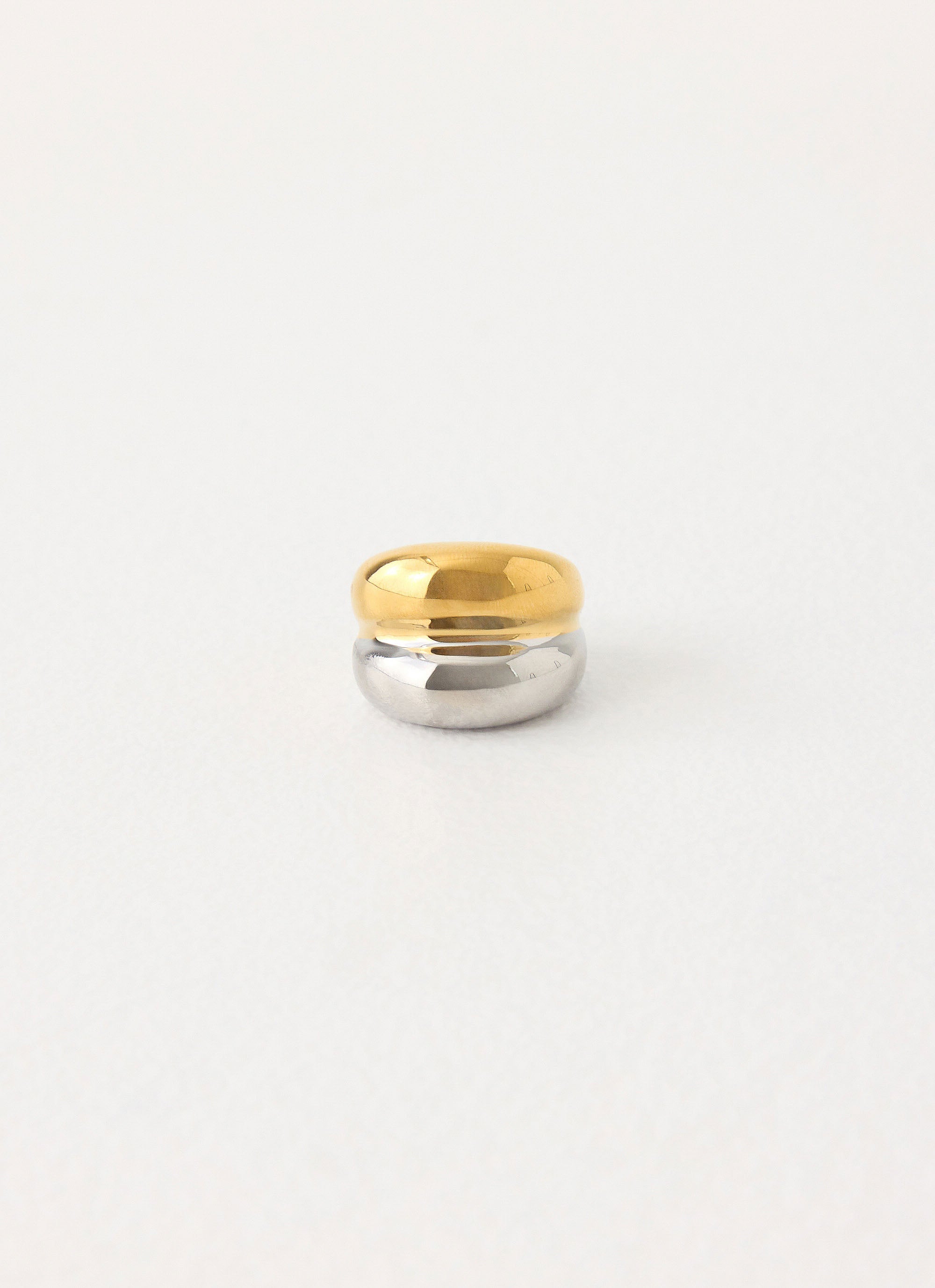 Hushed Tone Ring - Gold/Silver