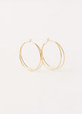 Isabetta Hoop Earrings - Gold