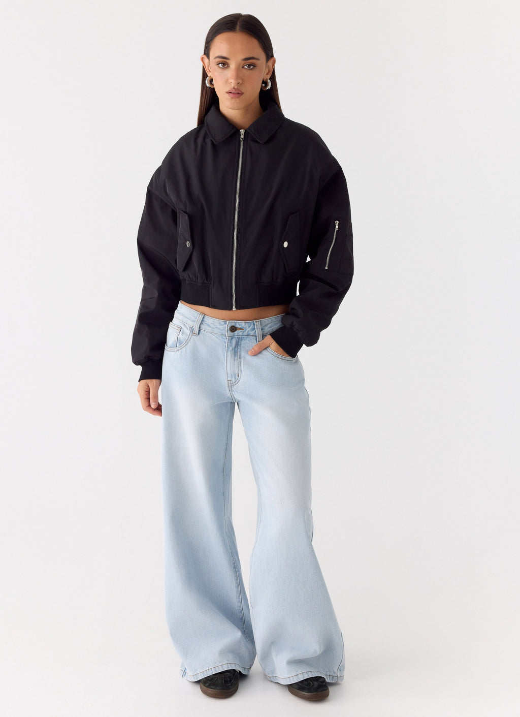 Jameson Bomber Jacket - Black