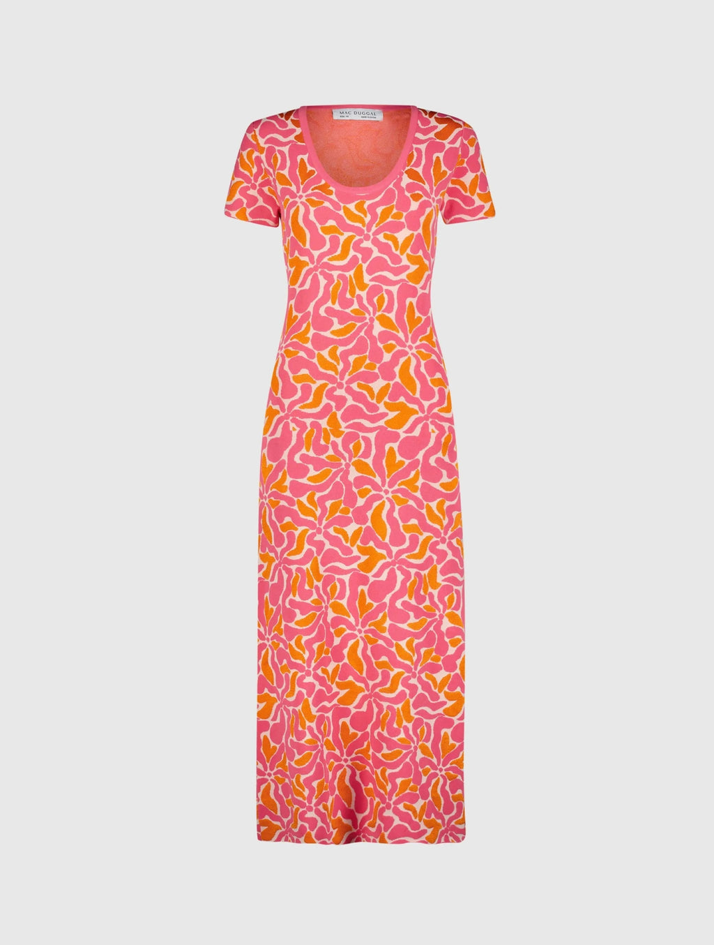 Women's Pink Maxi Dress Floral