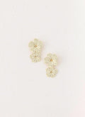 Marina Mode Earrings - White