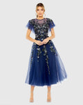 Women's Dress Floral - Sequin