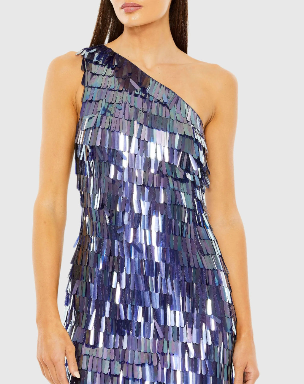 Women's Mini Dress One Shoulder - Sequin One-Shoulder
