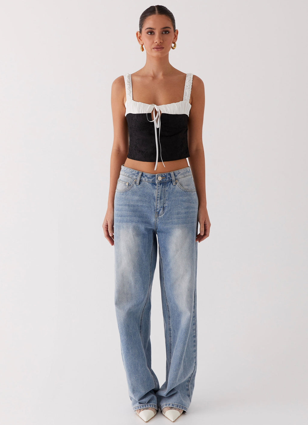 Ryder Bustier Top - Black