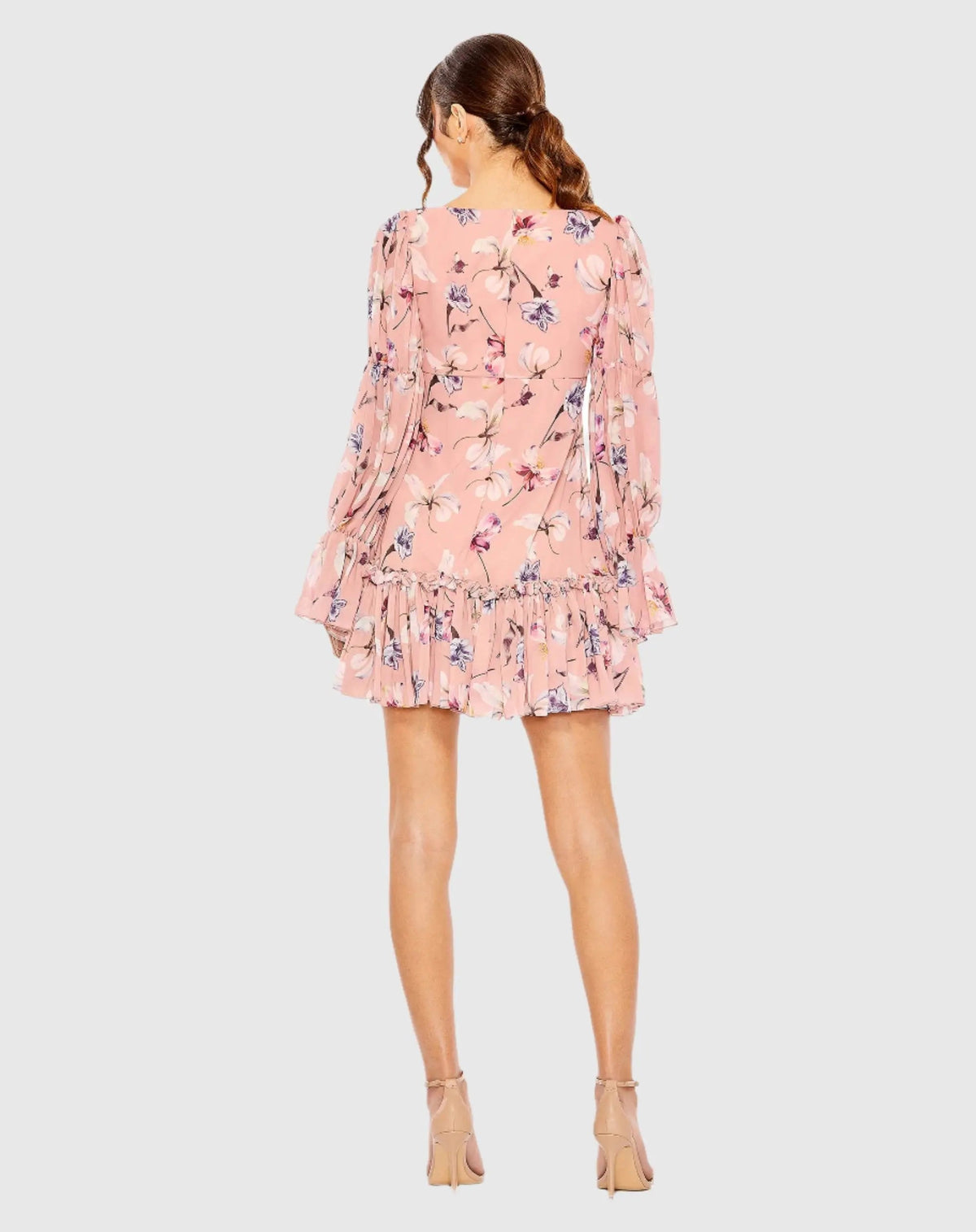 Women's Pink Dress Floral - 11409