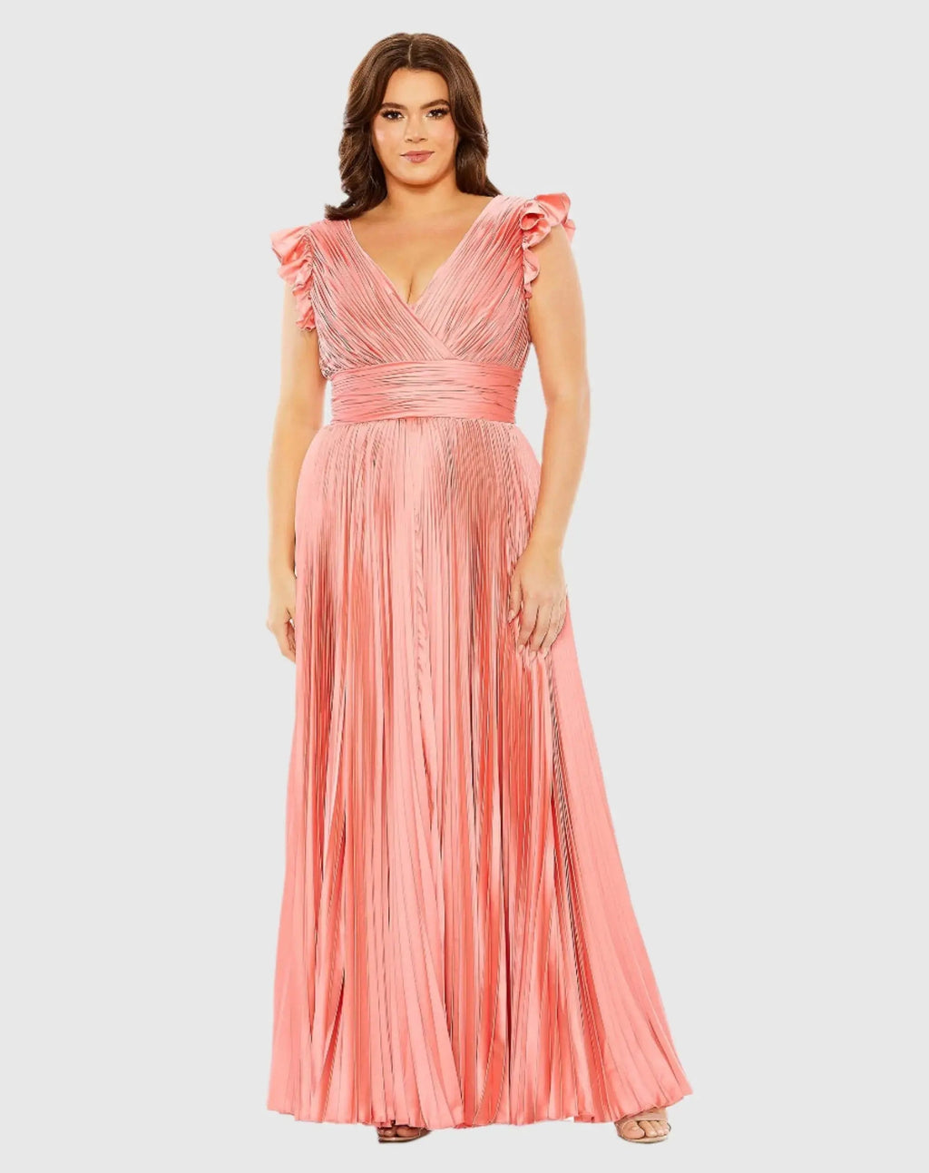 Women's Dress - Gown Plus - Neck Gown Plus